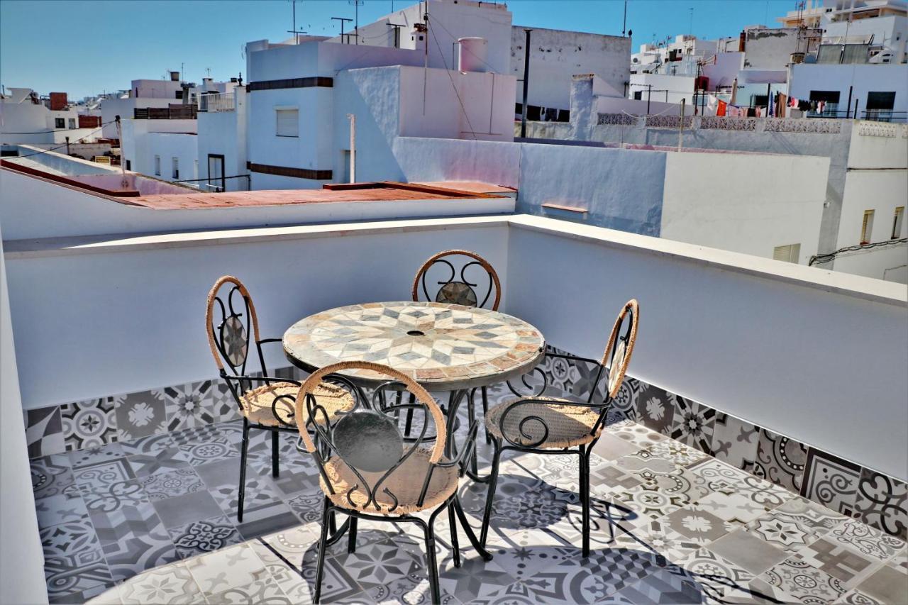Apartamento Con Azotea Privada Conil De La Frontera Luaran gambar